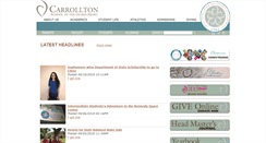 Desktop Screenshot of carrollton.org